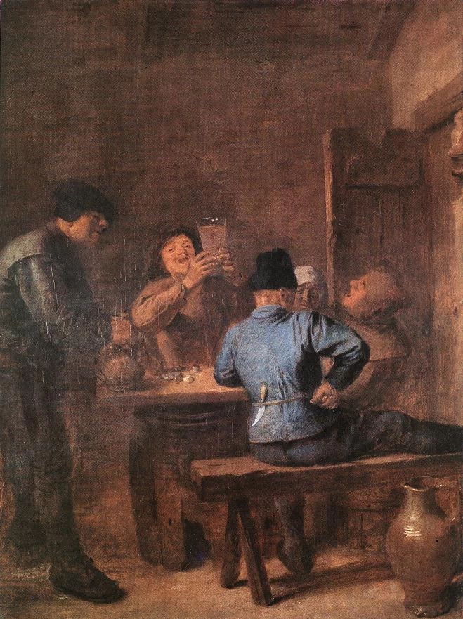 In taverna - Alte Pinakothek, Monaco di Baviera 1